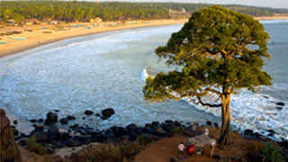 Panoramic view of Bekal Beach