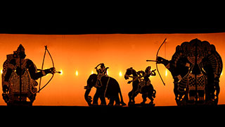 Tholpavakoothu or Shadow puppetry