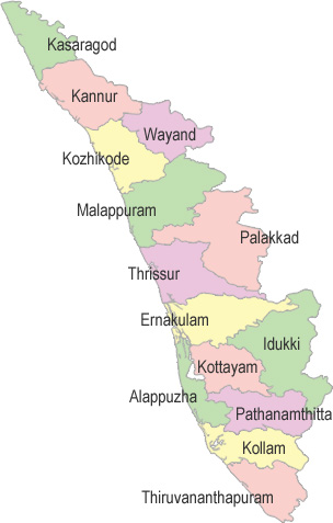 Kerala Map