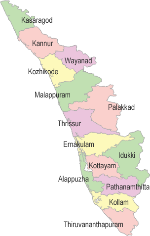 Kerala Map