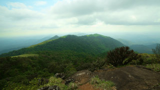 View from Ranipuram Hills, Kasaragod