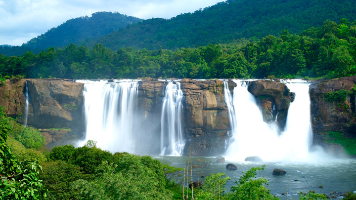 Athirappilly Waterfalls in Thrissur
