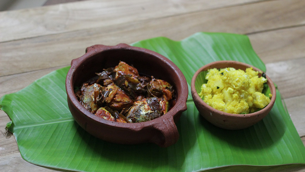 Kappa and Fish Curry (Kerala Cuisine)