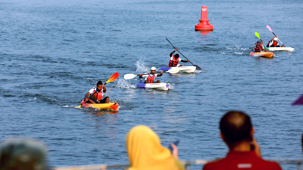Water Sports Organized at Beypore Water Fest