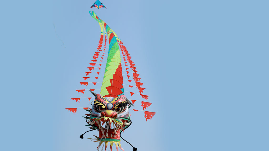 Kite Fest conducted as part of the Beypore Water Festival