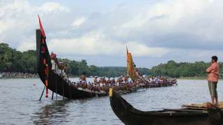 La course de bateaux Aranmula