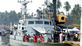 Exhibition of Naval Ships at Beypore Water Fest