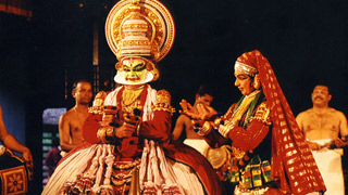 Obra de teatro kathakali Rugmangada charitham