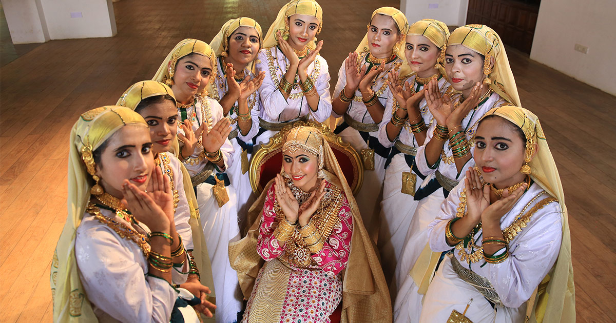 Oppana, Popular Muslim art form, Kasaragod, Kerala, India