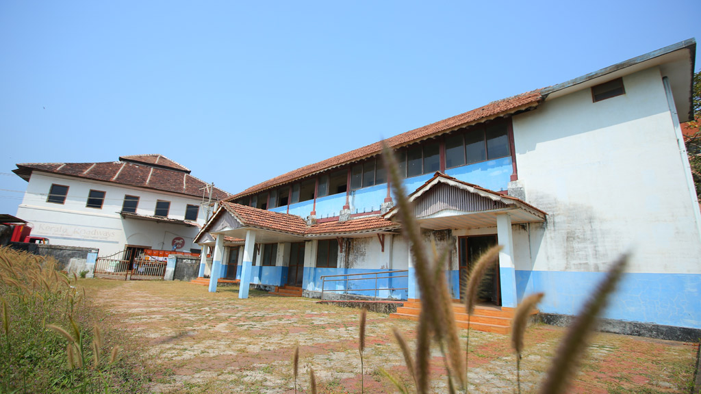 Buildings at Thazhe Angadi Heritage Street