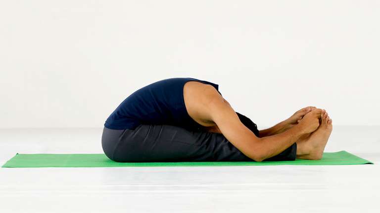 Yoga Pose: Balancing Standing Forward Bend | Pocket Yoga