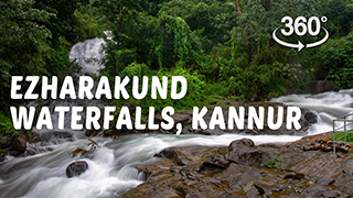 Ezharakund Waterfalls, Kannur | 360° Video