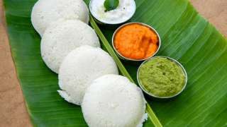 Idli Sambar Chutney Combo