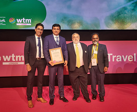 Global award at the World Travel Market (WTM) London