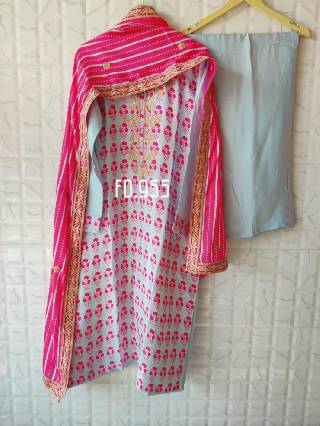 Semi stitched salwar 