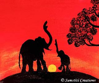 Silhouette Painting