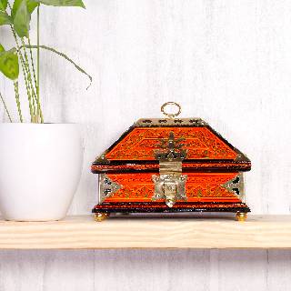 Nettur Petti | Handpainted Ornament Box | Kerala Handicrafts
