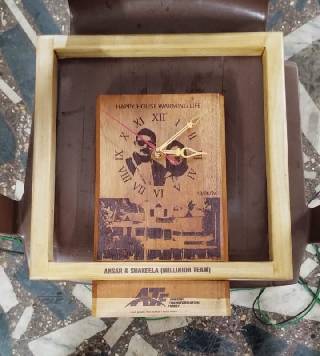 WOODEN CLOCK