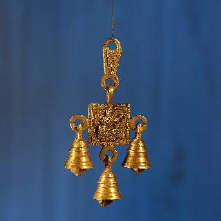 Brass Handcrafted Lekshmi Bell | Lekshmi Bell Hanging