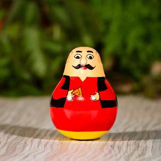 Wooden Motu Balancing Doll | Wooden Decor