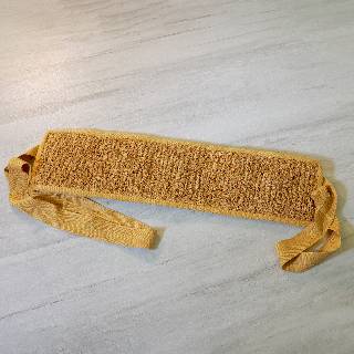 Vetiver Back Body Bathing Scrub | Ramacham long bathing scrub