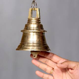 Brass Decorative Hanging Bell | 5 Inch