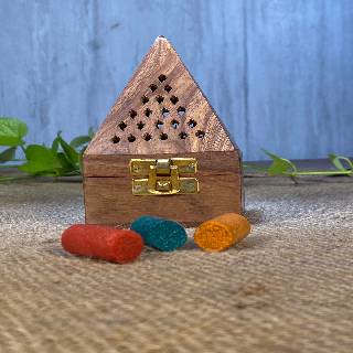 Wooden Agarbatti Holder | Dhoop Stand