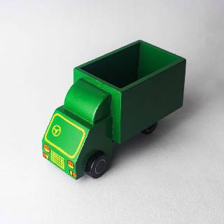 Wooden Food Truck Toy For Kids