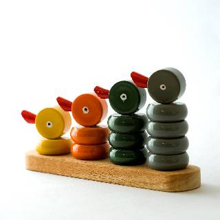 Wooden Duck Stacking Toy