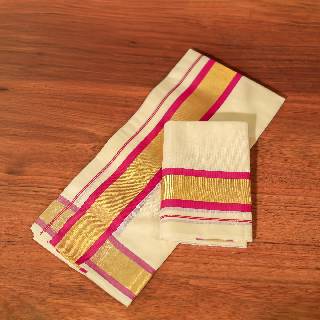Kerala Set Mund | Cotton Set Mund | Mundum Neriyathum