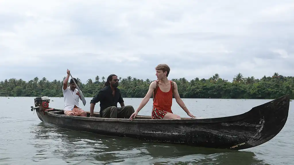 Canoeing through Maravanthuruthu