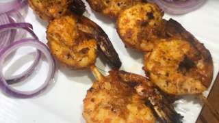 Prawns Pollichathu or Grilled Prawn