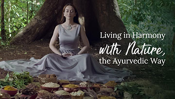 Living in Harmony with Nature, the Ayurvedic Way