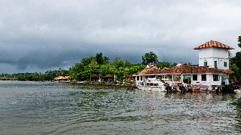 Kottappuram Boat Jetty at Kodungallur, Thrissur