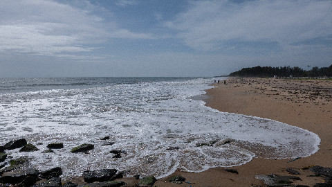 Munakkal Beach at Azhikode, Thrissur