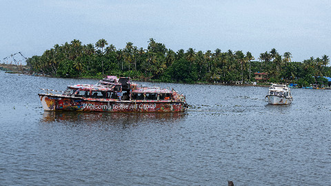 Water Taxi at Kottappuram, Thrissur