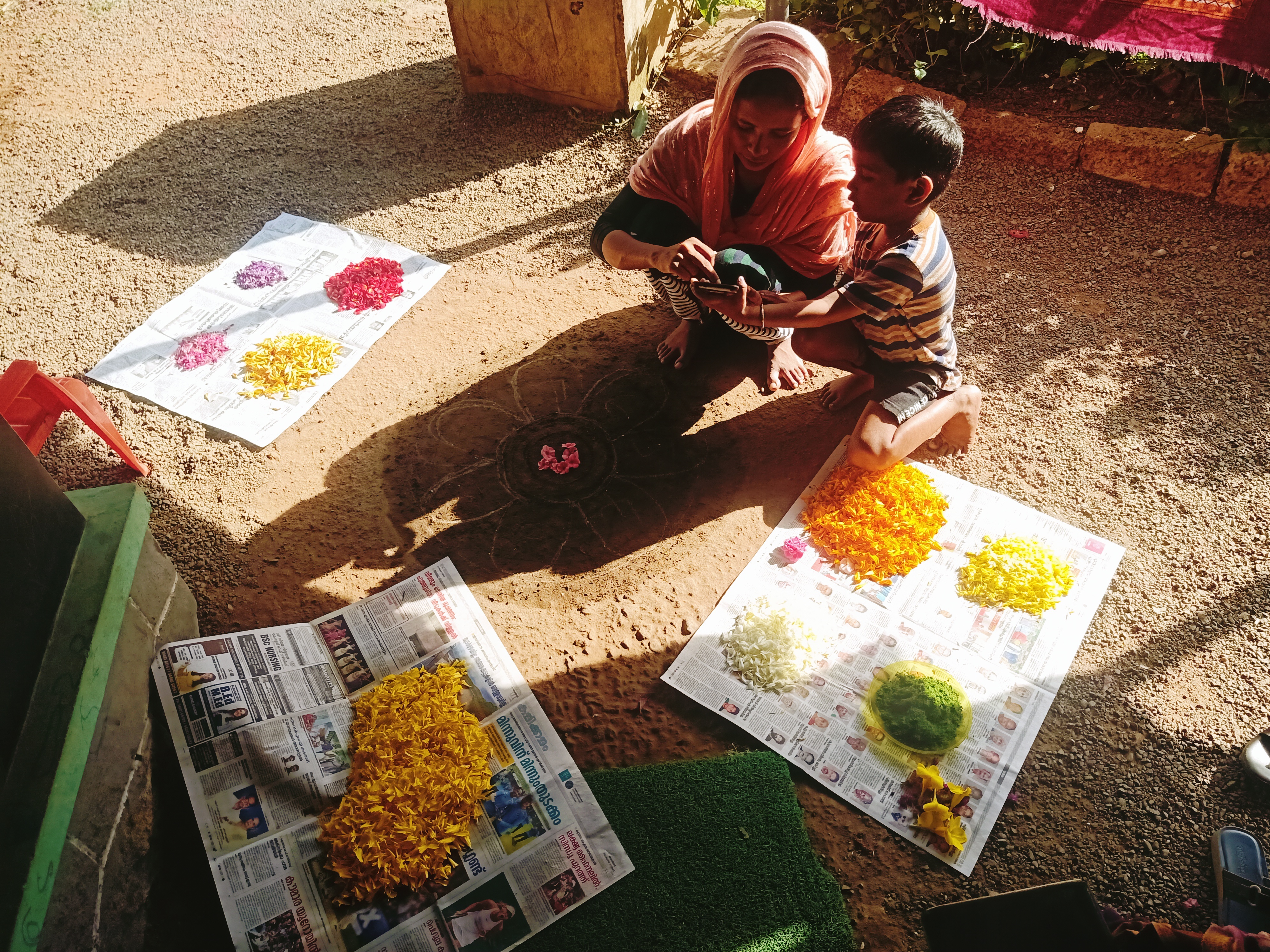 Pookkalam Photo
