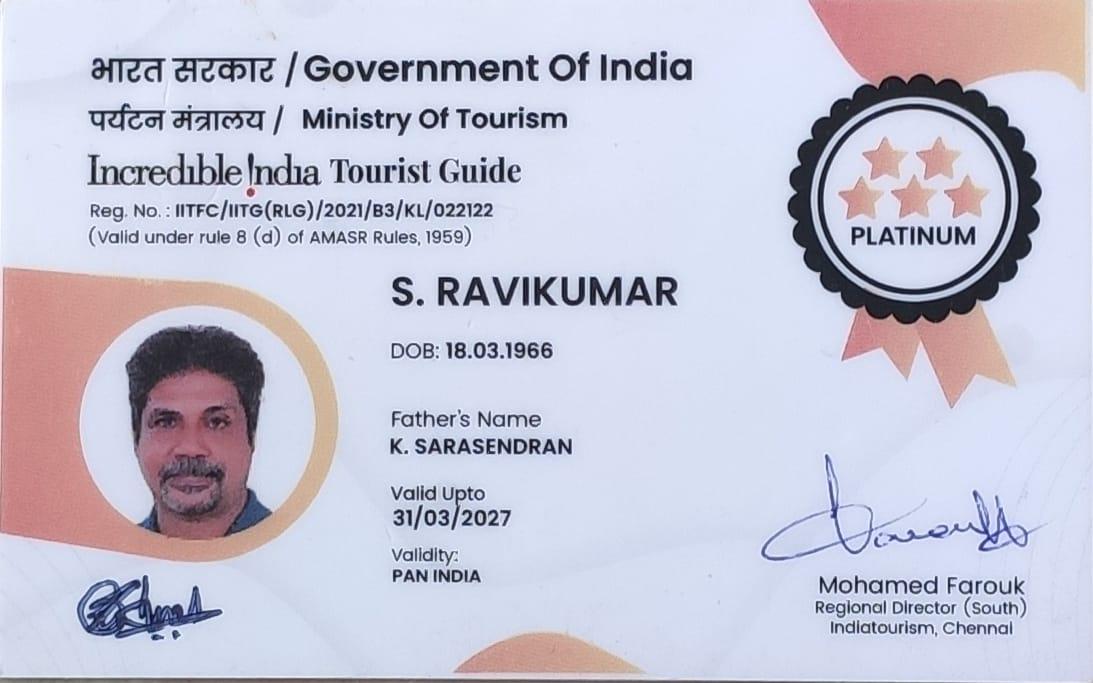 indian tourist guide licence